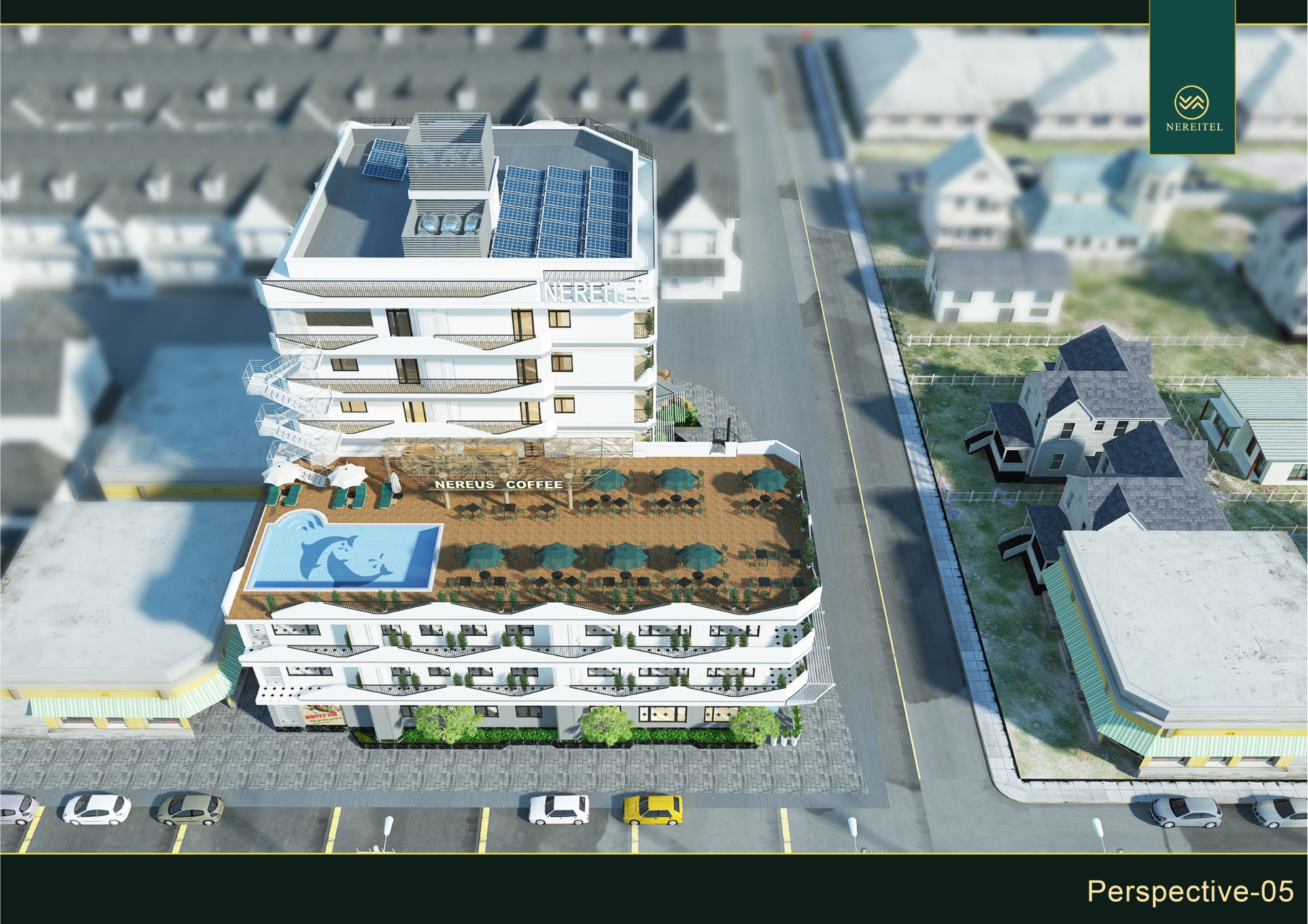 thiết kế khách sạn Nereitel 5